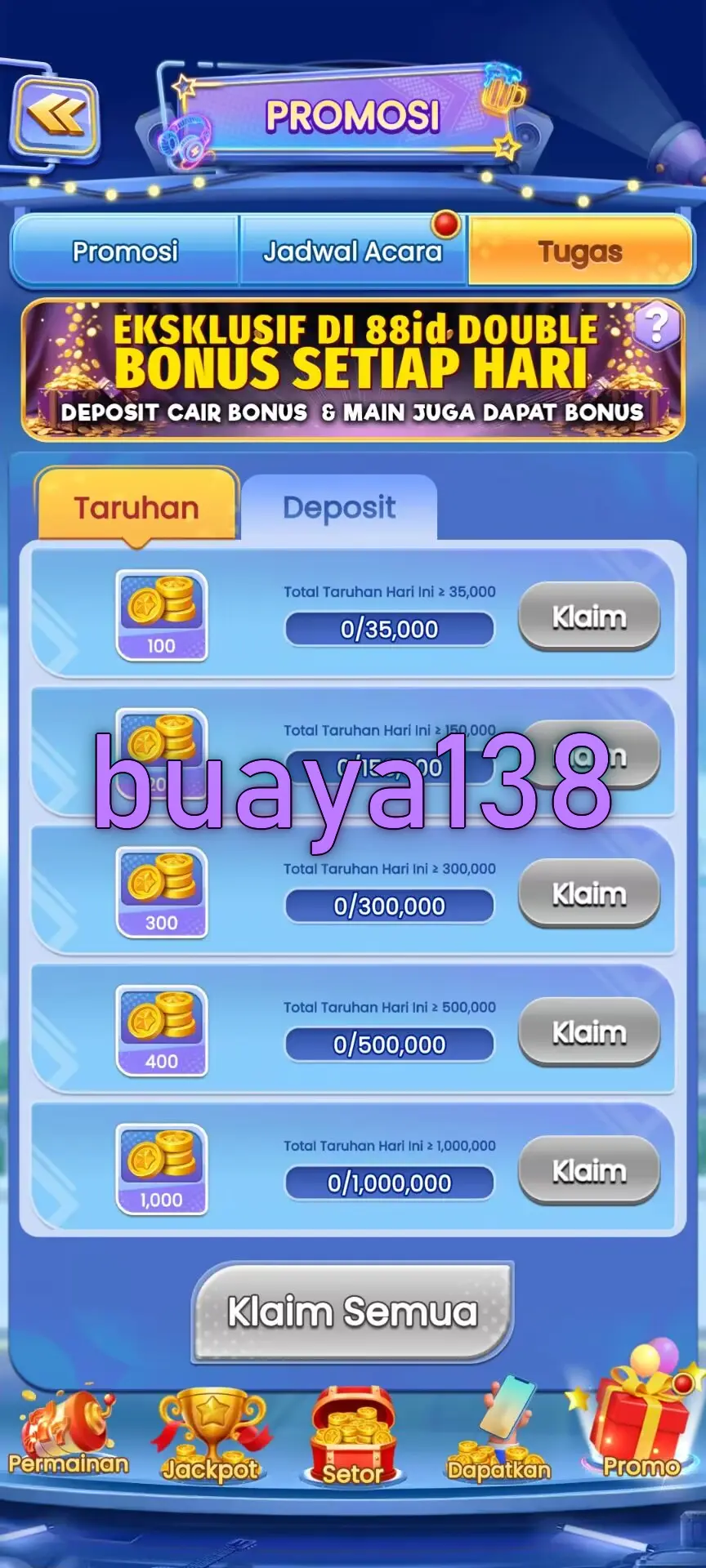 buaya138 Tangkapan Layar Resmi APK